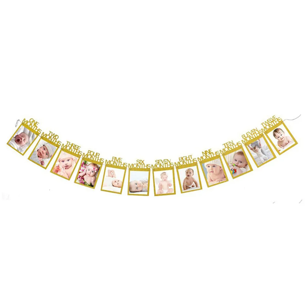 DIY Monthly Paper 1 Year Old Baby Photo Booth Number/Letter Birthday Banner String Flag Accessories Photo Frame Party Decor
DIY Monthly Paper 1 Year Old Baby Photo Booth Number/Letter Birthday Banner String Flag Accessories Photo Frame Party Decor