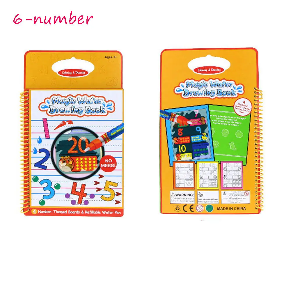Coloring Magic Water Drawing Book with Pen Baby Educational Toy Animals Painting Writing Doodle Cloth Book
Coloring Magic Water Drawing Book with Pen Baby Educational Toy Animals Painting Writing Doodle Cloth Book