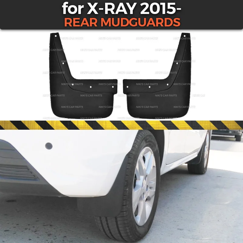 Mudguards for Lada X-Ray 2015- on rear wheels trim accessories mud flaps broad splash guards mud car
Mudguards for Lada X-Ray 2015- on rear wheels trim accessories mud flaps broad splash guards mud car