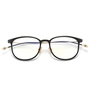 Retro Classic Alloy Glasses Frame With Acetate Rims Eyepieces for prescription optical lens suitable for men or women
Retro Classic Alloy Glasses Frame With Acetate Rims Eyepieces for prescription optical lens suitable for men or women