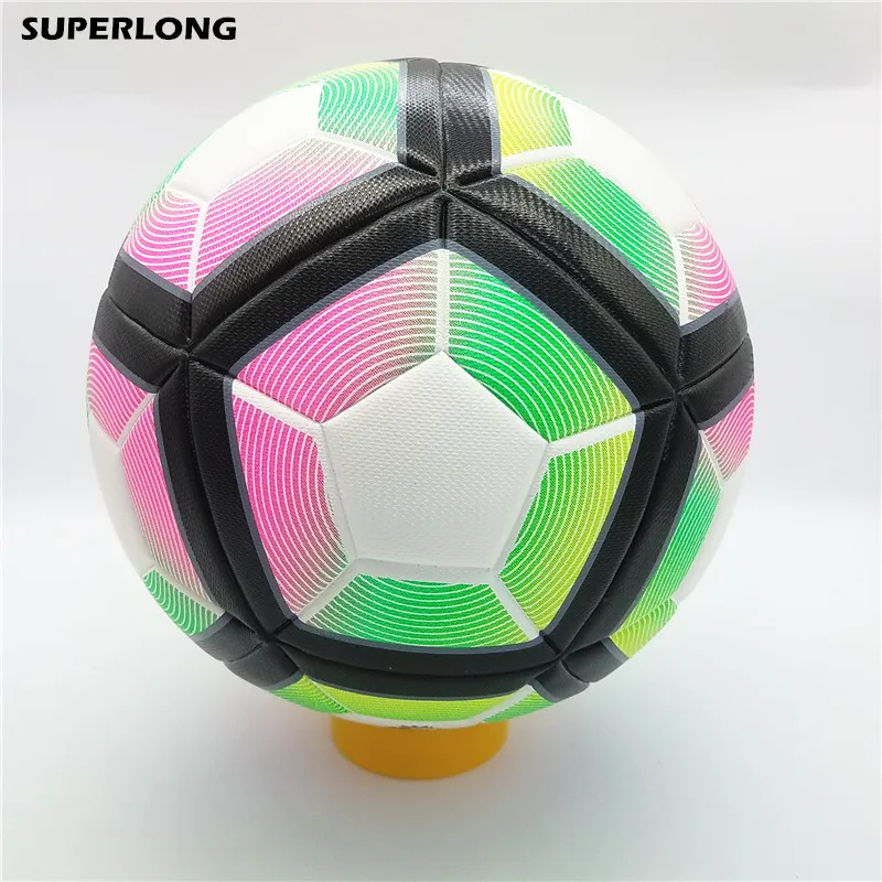 Hot sale 2016-2017 League size 5 Football ball Professional Match Trainning Soccer Ball PU Material Top Quality futbol Futebol
Hot sale 2016-2017 League size 5 Football ball Professional Match Trainning Soccer Ball PU Material Top Quality futbol Futebol