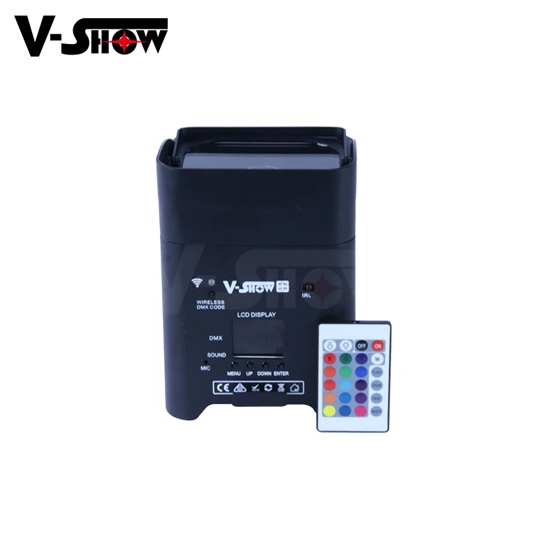 1pc Battery Wireless DMX Wifi Remote Led Wedding Uplight 6x18w RGBWAUV 6in1 LED Par DJ Disco Stage Light
1pc Battery Wireless DMX Wifi Remote Led Wedding Uplight 6x18w RGBWAUV 6in1 LED Par DJ Disco Stage Light
