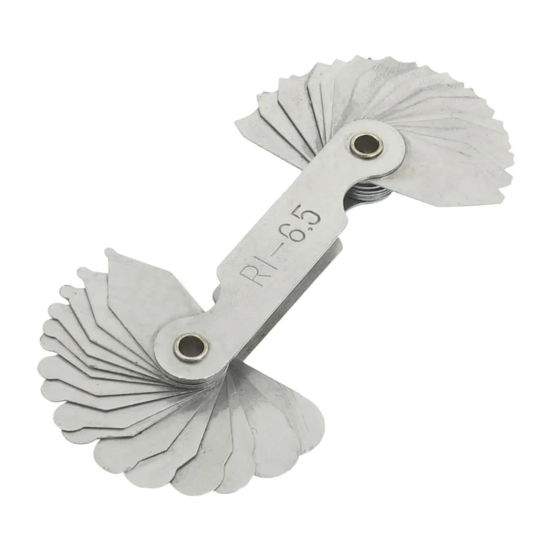 UXCELL 1pcs Metal 32 Plates Double End R1-6.5mm Concave and Convex Arc Ends Radius Gauge Tool with Box High Quality
UXCELL 1pcs Metal 32 Plates Double End R1-6.5mm Concave and Convex Arc Ends Radius Gauge Tool with Box High Quality