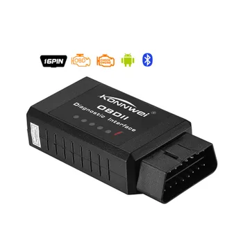 KONNWEI KW910 ELM327 Bluetooth Scanner ELM 327 Obd2 Car Diagnostic Interface OBDII Code Reader fit Android PC
KONNWEI KW910 ELM327 Bluetooth Scanner ELM 327 Obd2 Car Diagnostic Interface OBDII Code Reader fit Android PC
