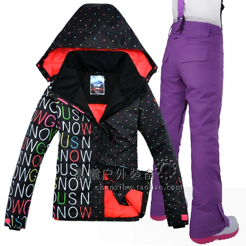 2019 GSOU SNOW Women Ski Jacket Pant Ski Suit Windproof Waterproof Skiing Snowboard Outdoor Sport Wear Super Warm Clothing Suit
2019 GSOU SNOW Women Ski Jacket Pant Ski Suit Windproof Waterproof Skiing Snowboard Outdoor Sport Wear Super Warm Clothing Suit