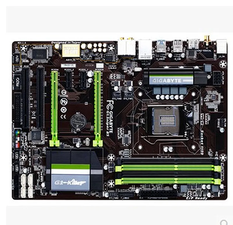 For Gigabyte GA-G1.Sniper B5 Original Used Desktop Motherboard G1.Sniper B5 B85 LGA 1150 i3 i5 i7 DDR3 32G ATX
For Gigabyte GA-G1.Sniper B5 Original Used Desktop Motherboard G1.Sniper B5 B85 LGA 1150 i3 i5 i7 DDR3 32G ATX