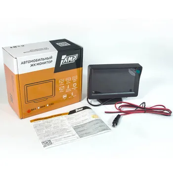 AMP B43 Car Monitor 4.3" Screen For Rear View Reverse Camera TFT LCD Display HD Digital Color 4.3 Inch PAL/NTSC
AMP B43 Car Monitor 4.3" Screen For Rear View Reverse Camera TFT LCD Display HD Digital Color 4.3 Inch PAL/NTSC