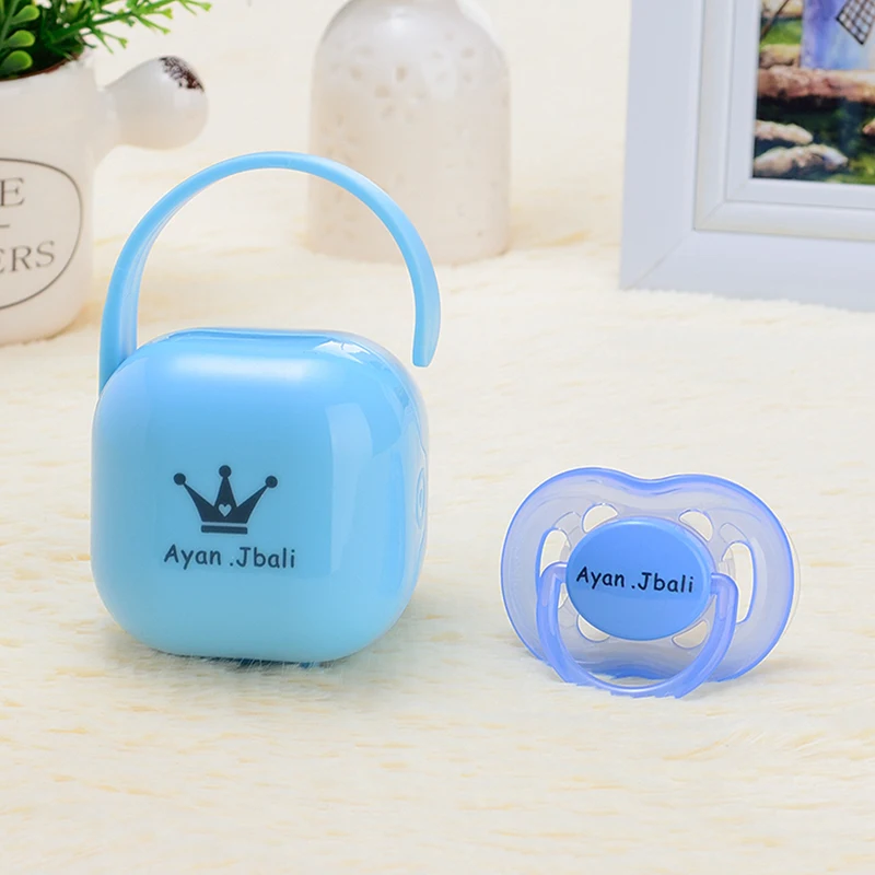 MIYOCAR Any name can make pacifier dummy and pacifier stroage box Pacifier Nipple Cradle Case Holder Travel Storage Box
MIYOCAR Any name can make pacifier dummy and pacifier stroage box Pacifier Nipple Cradle Case Holder Travel Storage Box