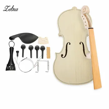 Zebra 4/4 Size DIY Natural Solid Wood Violin Fiddle Kit with Spruce Top Maple Back Fiddle For Violin Musical Instruments Lover
Zebra 4/4 Size DIY Natural Solid Wood Violin Fiddle Kit with Spruce Top Maple Back Fiddle For Violin Musical Instruments Lover