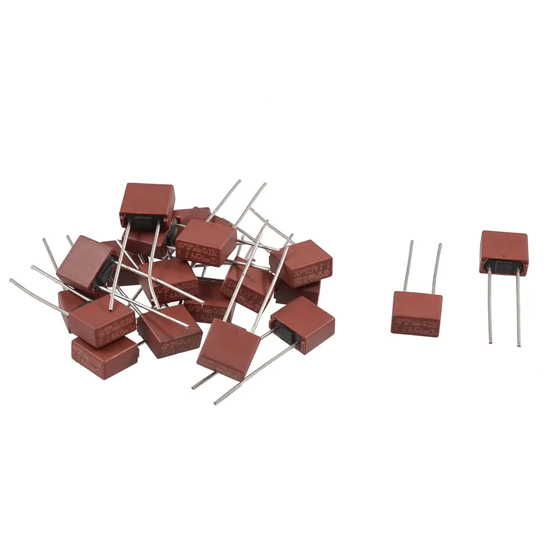 Uxcell 20 Pcs 250V Square Type Radial Leads Miniature Slow Blow Micro Fuse 0.25a | 0.5a | 15a | 1a | 2a | 3a | 4a | 5a | 6a
Uxcell 20 Pcs 250V Square Type Radial Leads Miniature Slow Blow Micro Fuse 0.25a | 0.5a | 15a | 1a | 2a | 3a | 4a | 5a | 6a