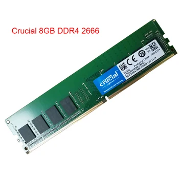 CRUCIAL 8GB 16GB DDR4 2666MHz 288-Pin Memory RAM for Desktop PC DIMM 1.2V Non ECC Compatible With 2133 RAM Lifetime Warranty
CRUCIAL 8GB 16GB DDR4 2666MHz 288-Pin Memory RAM for Desktop PC DIMM 1.2V Non ECC Compatible With 2133 RAM Lifetime Warranty