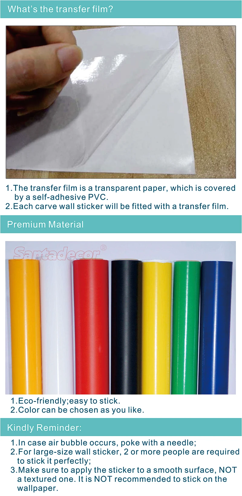 5 material & film