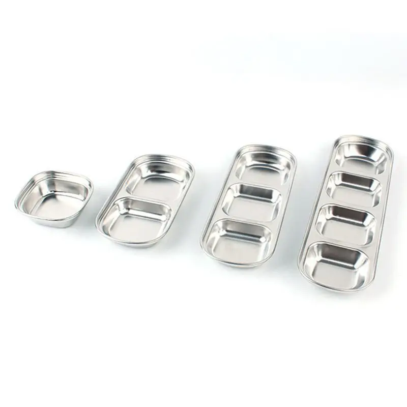 Outdoor camping Portable Kitchen Trays Stainless Steel Storage Organizer Thick Plate Saucers Flat Food-Seasoning Box Snack Plate
Outdoor camping Portable Kitchen Trays Stainless Steel Storage Organizer Thick Plate Saucers Flat Food-Seasoning Box Snack Plate