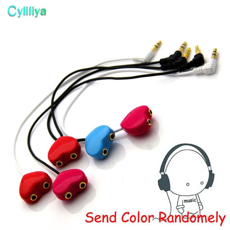 One Point Two Lovers Audio Cable 3.5mm Headphone Splitter Music Sharing Earphone Audio Plug Line Extension Cable Adapter 100pcs
One Point Two Lovers Audio Cable 3.5mm Headphone Splitter Music Sharing Earphone Audio Plug Line Extension Cable Adapter 100pcs