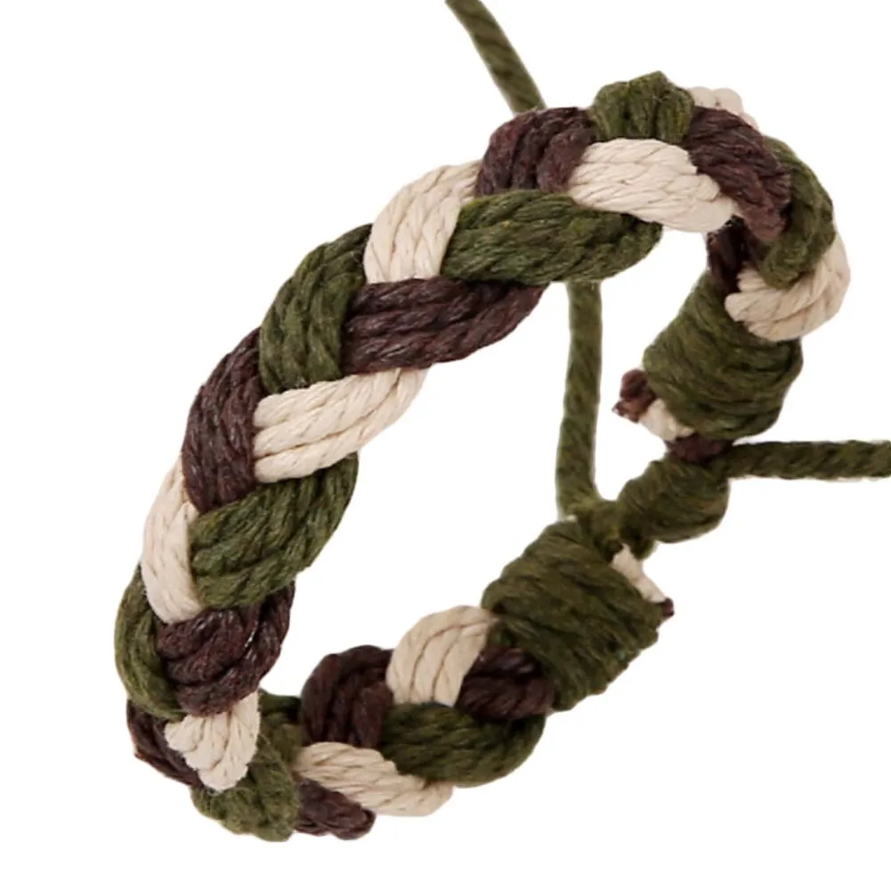 Twist Braided Bracelets Hemp Rope Woven Hand Made Friendship Bracelets Fashion Jewellery
Twist Braided Bracelets Hemp Rope Woven Hand Made Friendship Bracelets Fashion Jewellery