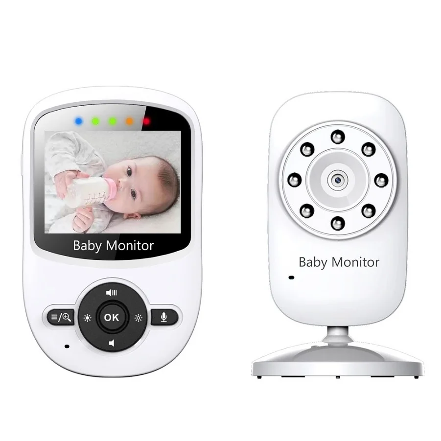 babykam elektroniczna niania baby camera with monitor 2.4'' LCD IR Night Vision Baby Intercom Lullabies Temperature Monitor Zoom
babykam elektroniczna niania baby camera with monitor 2.4'' LCD IR Night Vision Baby Intercom Lullabies Temperature Monitor Zoom