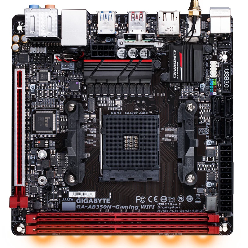 Для Gigabyte GA-AB350N-Gaming WIFI оригинальная новая настольная материнская плата AB350N-Gaming B350