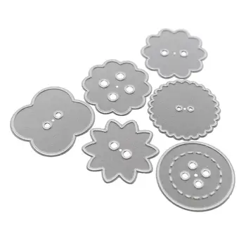 6pcs/set Button Cutting Dies Metal Cutting Dies For Scrapbooking Card Album Decoration Craft Die Cutting Stencil
6pcs/set Button Cutting Dies Metal Cutting Dies For Scrapbooking Card Album Decoration Craft Die Cutting Stencil