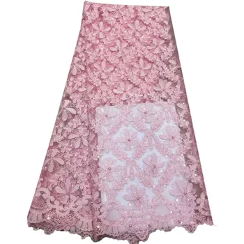 Best Selling African Sequin Lace Fabric Baby Pink Embroidered Party Dress Tulle Mesh Laces Latest Nigerian Wedding Lace X932-6
Best Selling African Sequin Lace Fabric Baby Pink Embroidered Party Dress Tulle Mesh Laces Latest Nigerian Wedding Lace X932-6