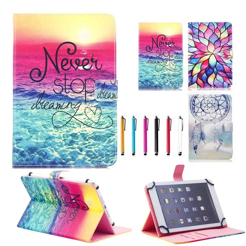 Universal Case for 9.7'' 10'' 10.1'' inch Tablet PC Printed Leather Wallet Card Slot Case Stand Cover for iPad Samsung Tablets
Universal Case for 9.7'' 10'' 10.1'' inch Tablet PC Printed Leather Wallet Card Slot Case Stand Cover for iPad Samsung Tablets