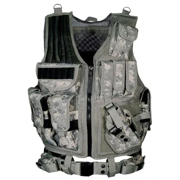 Military Camouflage Combat Vests Mens Tactical Hunting Vest Army Adjustable Armor Vests Outdoor CS Training Vest Airsoft SWAT
Military Camouflage Combat Vests Mens Tactical Hunting Vest Army Adjustable Armor Vests Outdoor CS Training Vest Airsoft SWAT