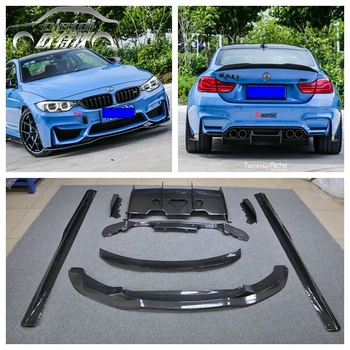 F80 M3 F82 M4 Carbon fiber Car body kit front lip rear diffuser side skirts rear spoiler for BMW F80 M3 F82 M4 PSM Style 14-17
F80 M3 F82 M4 Carbon fiber Car body kit front lip rear diffuser side skirts rear spoiler for BMW F80 M3 F82 M4 PSM Style 14-17