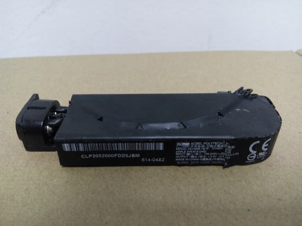 3.4V 1.75A ADP-6BF S, 614-0492 614-0482 for TV3 A1469 A1427 3d power supply Circuits
3.4V 1.75A ADP-6BF S, 614-0492 614-0482 for TV3 A1469 A1427 3d power supply Circuits