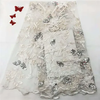 2018 High Quality Mesh Lace African Guipure French Lace Fabric With Beaded/ sequin African Lace Fabric High Quality HJ1014-1
2018 High Quality Mesh Lace African Guipure French Lace Fabric With Beaded/ sequin African Lace Fabric High Quality HJ1014-1