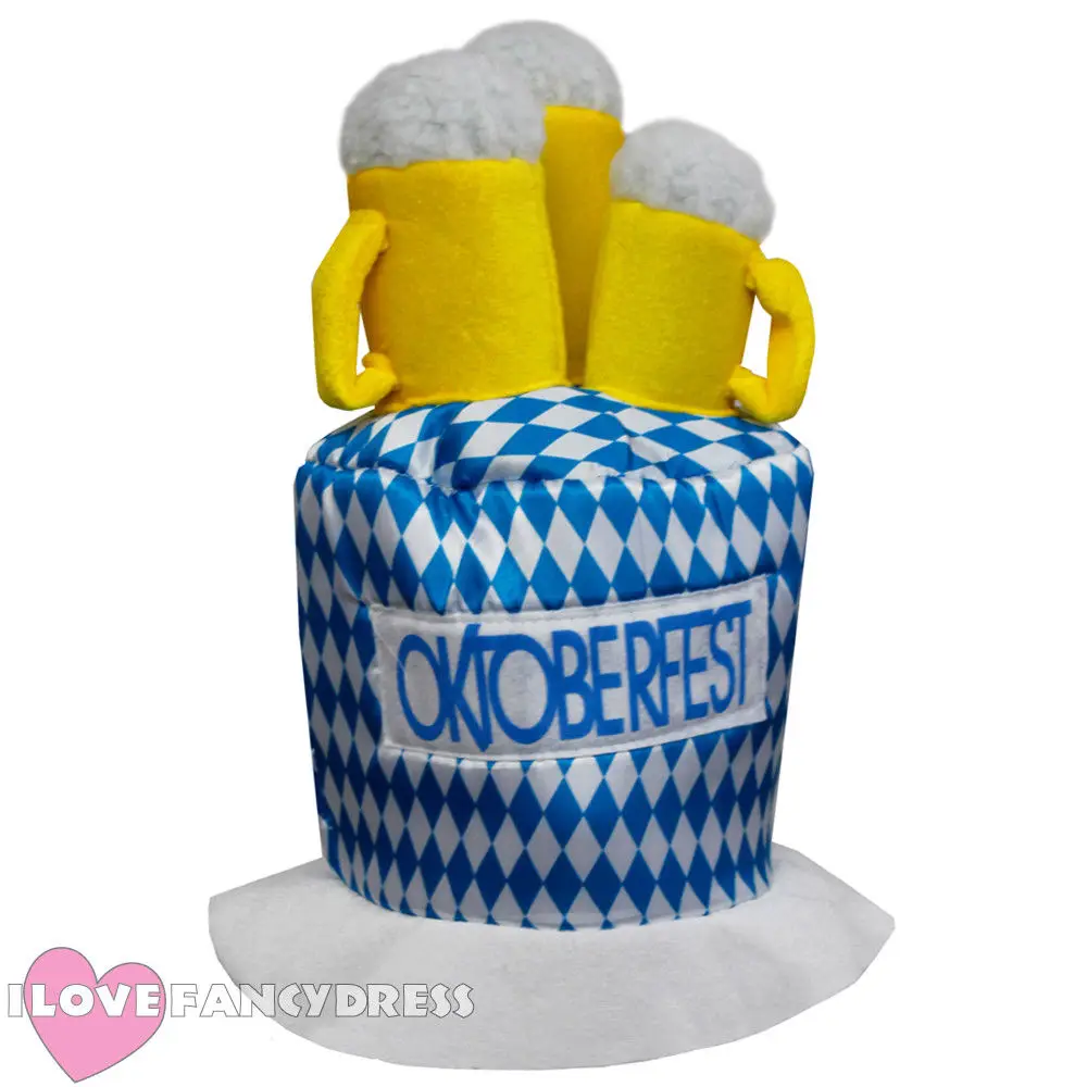 OKTOBERFEST TRIPLE BEER STEIN HAT BAVARIAN BEER FESTIVAL PARTY FANCY DRESS BAVARIA GERMAN FAST SHIPPING
OKTOBERFEST TRIPLE BEER STEIN HAT BAVARIAN BEER FESTIVAL PARTY FANCY DRESS BAVARIA GERMAN FAST SHIPPING
