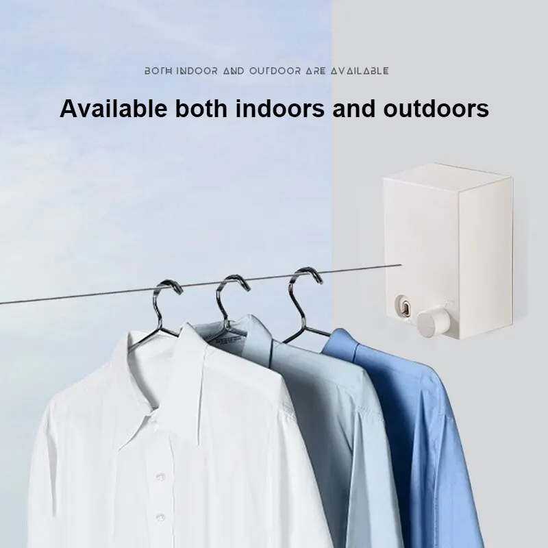 TG-Motors Indoor and Outdoor Clothes Wall Hanger Magic Drying Rack Balcony Bathroom Invisible Clothesline Wire Rope
TG-Motors Indoor and Outdoor Clothes Wall Hanger Magic Drying Rack Balcony Bathroom Invisible Clothesline Wire Rope