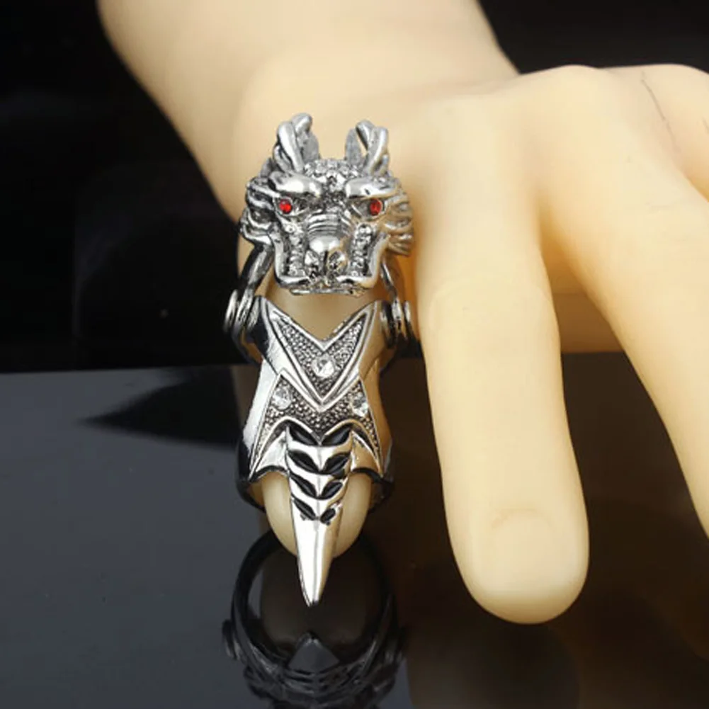 dragon ring Vintage Men jewelry Cone joint Chinese Domineering Activities bicyclic finger stainless steel personalized rings
dragon ring Vintage Men jewelry Cone joint Chinese Domineering Activities bicyclic finger stainless steel personalized rings