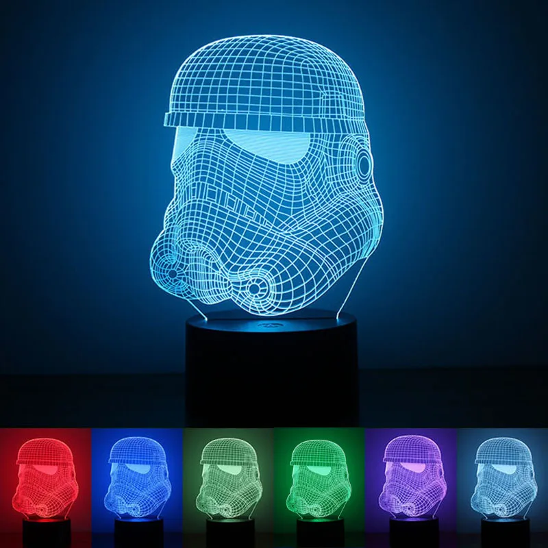 Светодиодный ночник Warrior 3D с питанием от USB, настольная лампа с сенсорным ключом, декоративный атмосферный светильник для дома вечерние ринки, праздника
Светодиодный ночник Warrior 3D с питанием от USB, настольная лампа с сенсорным ключом, декоративный атмосферный светильник для дома вечерние ринки, праздника