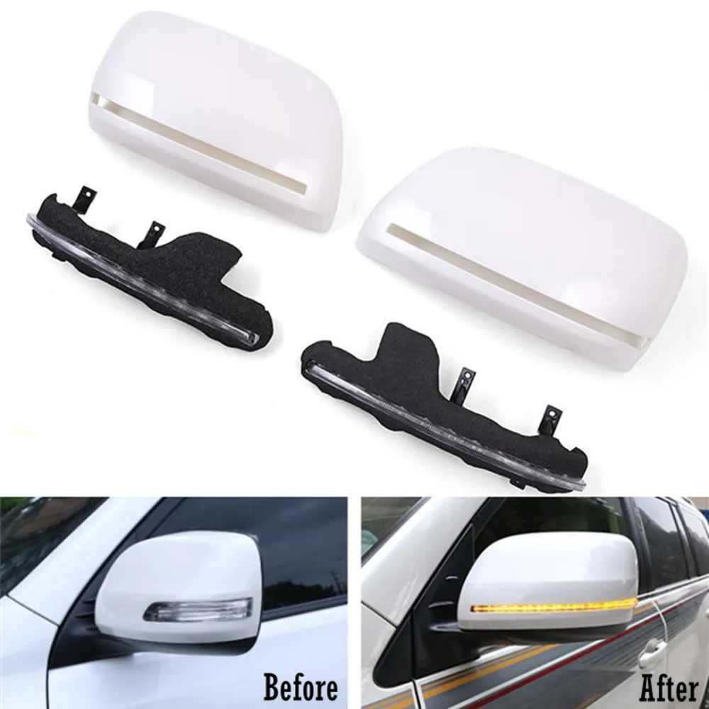 For Toyota Land Cruiser Prado FJ150 J150 2010-2018 Dynamic Turn Signal Blinker Sequential Side Rearview Mirror Indicator Light
For Toyota Land Cruiser Prado FJ150 J150 2010-2018 Dynamic Turn Signal Blinker Sequential Side Rearview Mirror Indicator Light