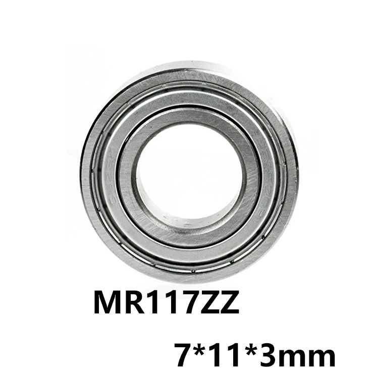 3pcs/lot MR117ZZ Bearing Deep Groove Ball Bearing Miniature Mini Bearing MR117-ZZ 7*11*3mm 7x11x3 52100 Chrome Steel
3pcs/lot MR117ZZ Bearing Deep Groove Ball Bearing Miniature Mini Bearing MR117-ZZ 7*11*3mm 7x11x3 52100 Chrome Steel
