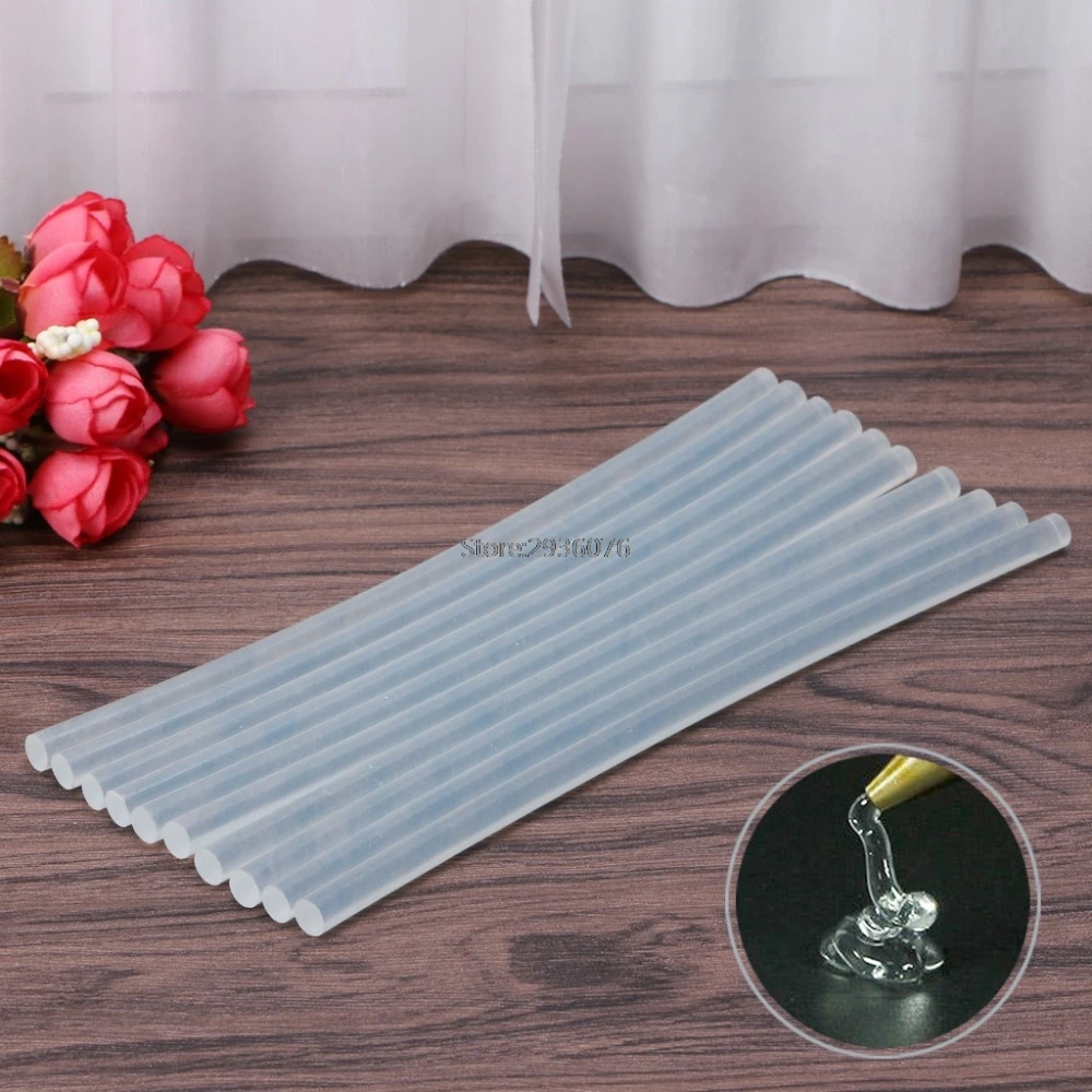 10pcs/lot Translucent Hot Melt Glue Sticks 7x190mm For Glue Gun DIY Jewelry Making Power Tools
10pcs/lot Translucent Hot Melt Glue Sticks 7x190mm For Glue Gun DIY Jewelry Making Power Tools