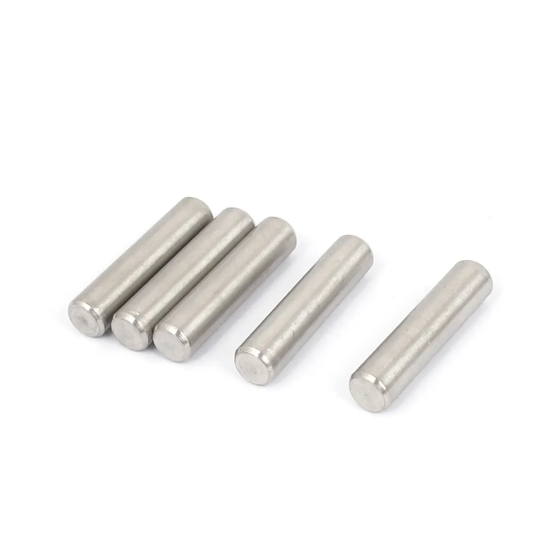 Image UXCELL Pack Size(L*W*H) 8Mm X 35Mm 304 Stainless Steel Dowel Pins Fasten Elements Silver Tone 5Pcs 2 | 5 | 6 | x
