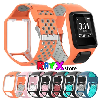 For TomTom Runner 2 / 3 Spark/3 Replacement Silicone Band Strap Breathable Band Sport GPS Watch Accessories
For TomTom Runner 2 / 3 Spark/3 Replacement Silicone Band Strap Breathable Band Sport GPS Watch Accessories