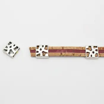 Jewelry finding for flat leather,20pcs square slider for 10mm flat cord bracelet finding D-1-10-190
Jewelry finding for flat leather,20pcs square slider for 10mm flat cord bracelet finding D-1-10-190