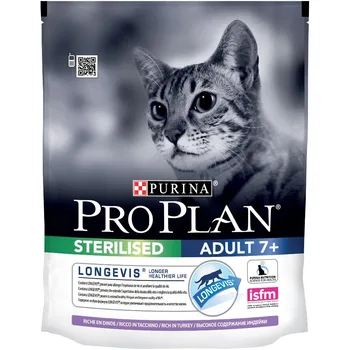 Pro Plan dry food for sterilized cats and neutered cats over 7 years old, with turkey, Package, 8 x 400 g
Pro Plan dry food for sterilized cats and neutered cats over 7 years old, with turkey, Package, 8 x 400 g
