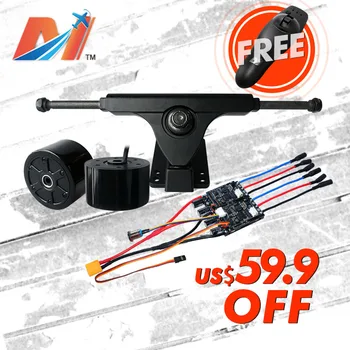 Maytech SALE electric skatboard 90mm hub motor back truck and dual ESC with FREE hand controller
Maytech SALE electric skatboard 90mm hub motor back truck and dual ESC with FREE hand controller