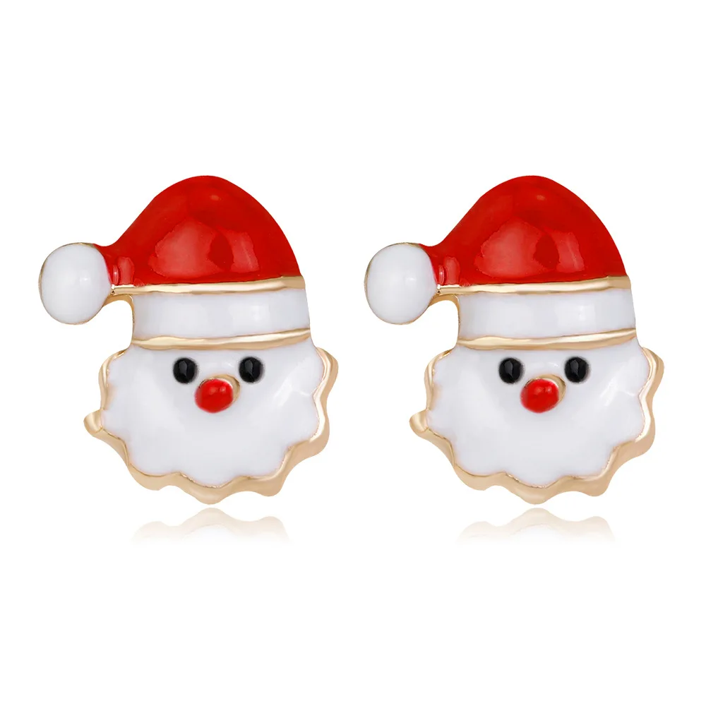 8Seasons New Christmas Ear Stud Earrings Elk Santa Claus For Women Jewelry Fashion Metal Christmas Party Ladies Stud Earrings
8Seasons New Christmas Ear Stud Earrings Elk Santa Claus For Women Jewelry Fashion Metal Christmas Party Ladies Stud Earrings