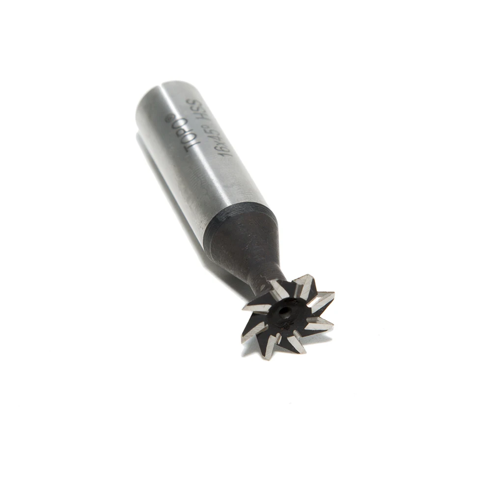 1Pc 16mm 45 Degree Dovetail Milling Cutter HSS Straight Shank HSS End Mill Smooth Cutting High Speed Steel
1Pc 16mm 45 Degree Dovetail Milling Cutter HSS Straight Shank HSS End Mill Smooth Cutting High Speed Steel