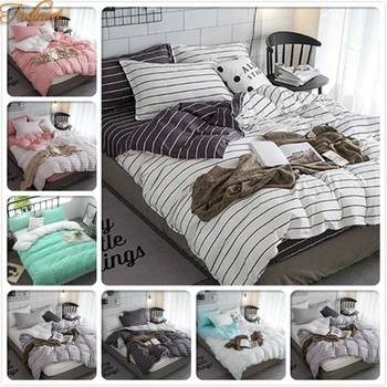 Black White Stripe Classical Duvet Cover Bed Linen 3/4 pcs bedding Sets Adult Kids Soft Cotton Bedspreads Quilt Pillow Case 1.8m
Black White Stripe Classical Duvet Cover Bed Linen 3/4 pcs bedding Sets Adult Kids Soft Cotton Bedspreads Quilt Pillow Case 1.8m