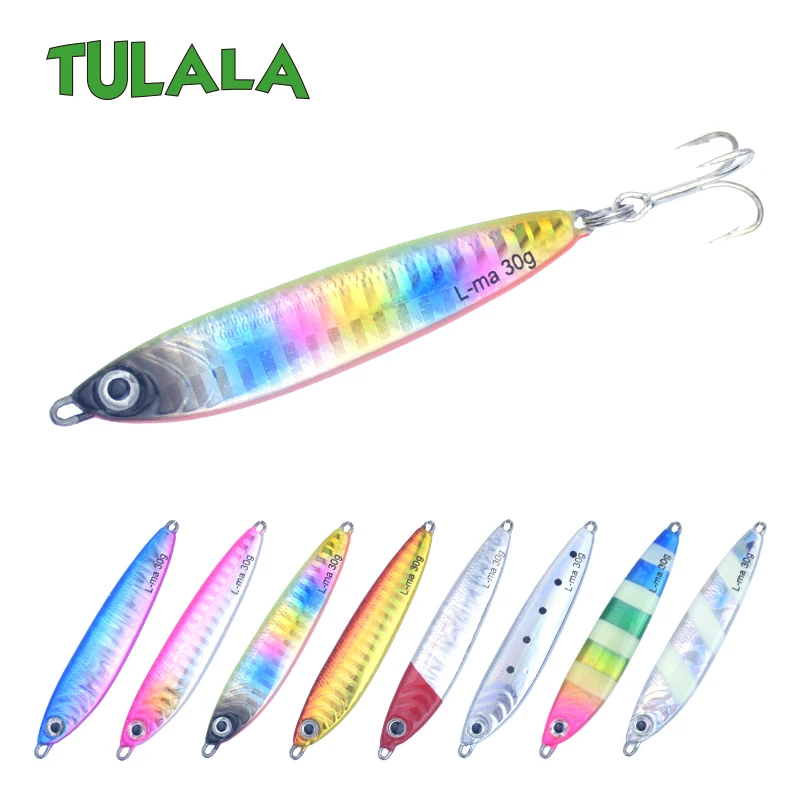 Tulala Metal Cast 30g Jig Spoon Shore Jigging Casting Lead Fish SeaBass Fishing Pike Lure Tackles Wobbers Hard Baits
Tulala Metal Cast 30g Jig Spoon Shore Jigging Casting Lead Fish SeaBass Fishing Pike Lure Tackles Wobbers Hard Baits