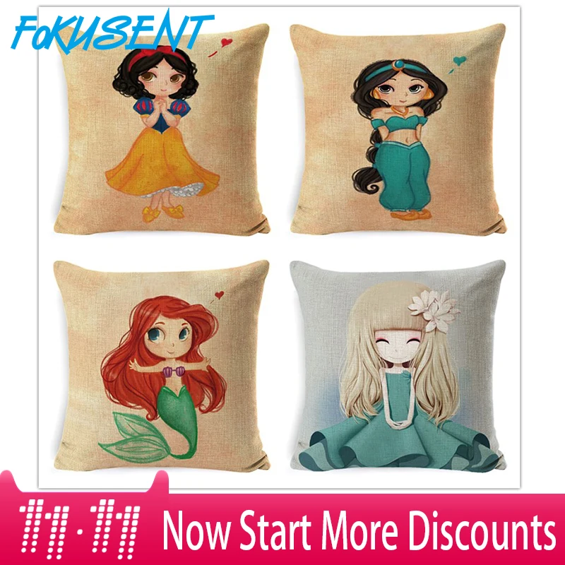 Fokusent Harajuku Cute Little Girl Pillowcase Cover 40% Cotton Lien High Quality Chair Seat Kawaii Pillow Case Car Cushion Cover
Fokusent Harajuku Cute Little Girl Pillowcase Cover 40% Cotton Lien High Quality Chair Seat Kawaii Pillow Case Car Cushion Cover