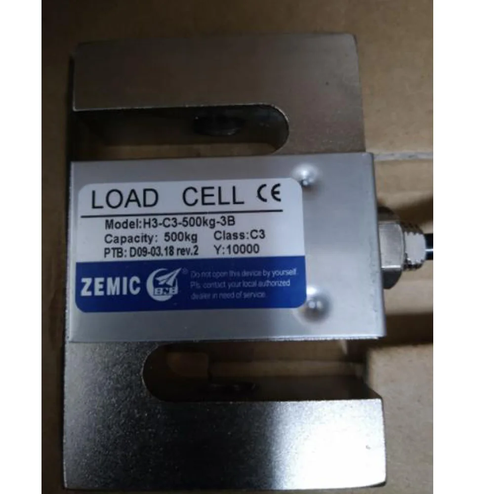 H3 Nickel Plated Alloy Steel S-type Load Cell Zemic C3 25kg 50kg 100kg Weighing Sensor for Crane Hanging Hopper Scale
H3 Nickel Plated Alloy Steel S-type Load Cell Zemic C3 25kg 50kg 100kg Weighing Sensor for Crane Hanging Hopper Scale