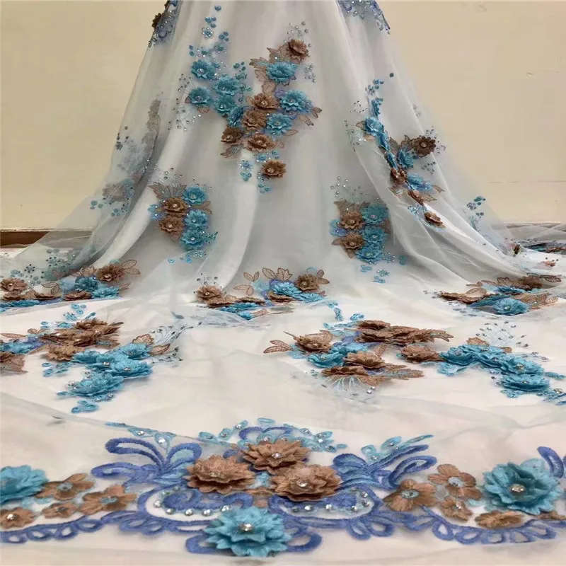 Wholesale 3D floral applique african big stones lace fabric for wedding french lace high quality A1081-2
Wholesale 3D floral applique african big stones lace fabric for wedding french lace high quality A1081-2
