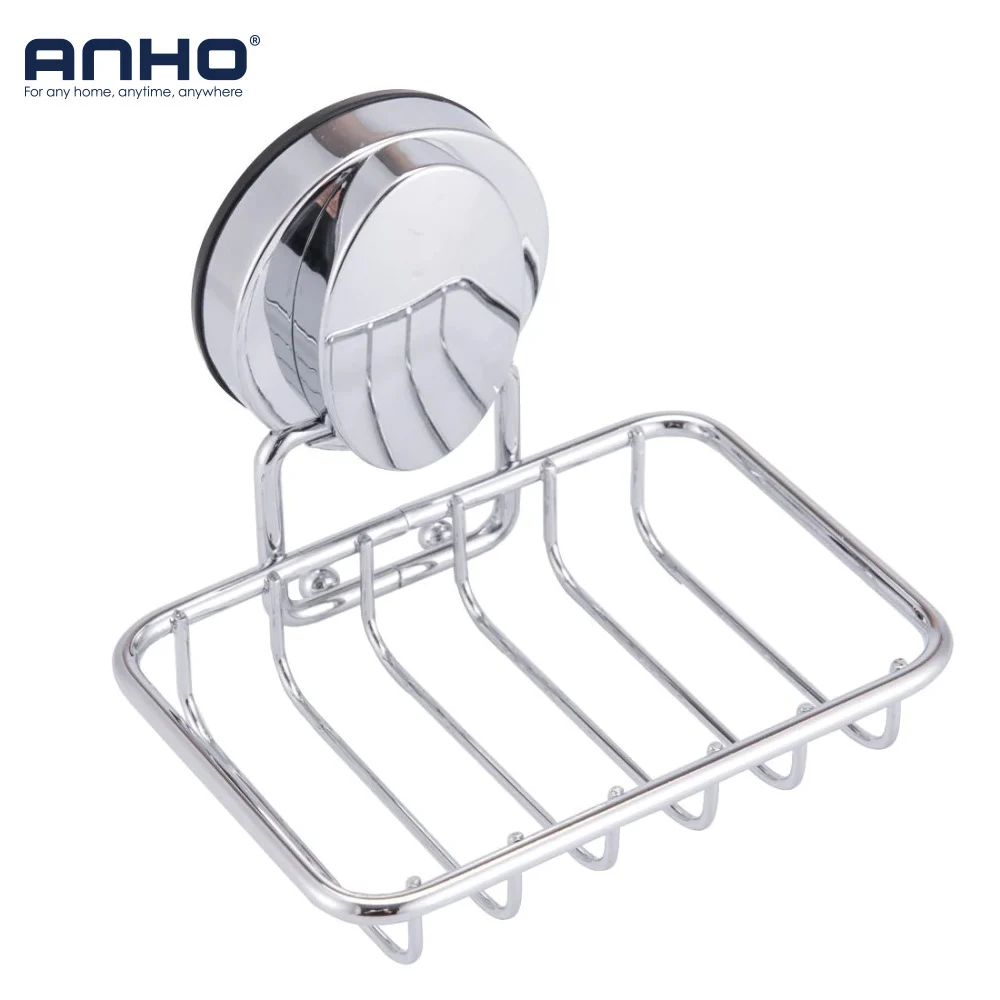 ANHO Stainless Steel Soap Dish Super Powerful Vacuum Suction Wall Mounted Holder Tray Shower Silver Bathroom Accessories
ANHO Stainless Steel Soap Dish Super Powerful Vacuum Suction Wall Mounted Holder Tray Shower Silver Bathroom Accessories