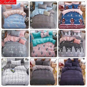 Cat Dog Panda Pattern 3/4pcs Bedding Set Single Twin Queen King Size Duvet Cover Soft Cotton Bed Linen Adult Kids Comforter Case
Cat Dog Panda Pattern 3/4pcs Bedding Set Single Twin Queen King Size Duvet Cover Soft Cotton Bed Linen Adult Kids Comforter Case