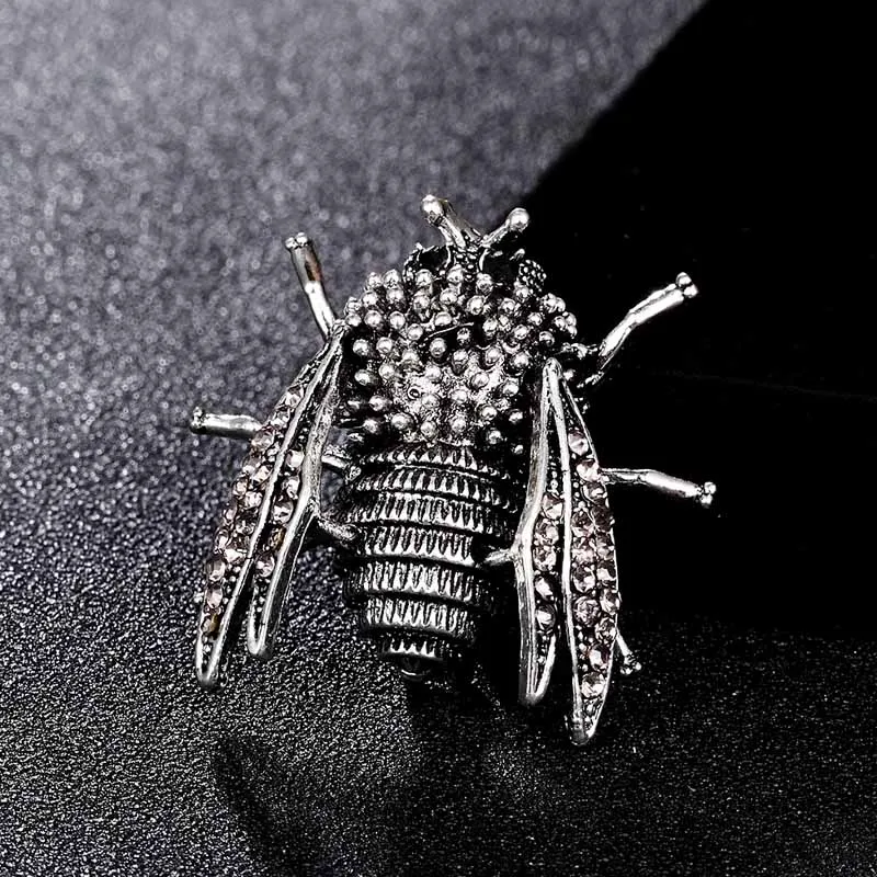 Donia jewelry Alloy Vintage Gold and Silver Bee Brooch Women Fashion Metal Insect Wedding Party Banquet Brooch Pins
Donia jewelry Alloy Vintage Gold and Silver Bee Brooch Women Fashion Metal Insect Wedding Party Banquet Brooch Pins